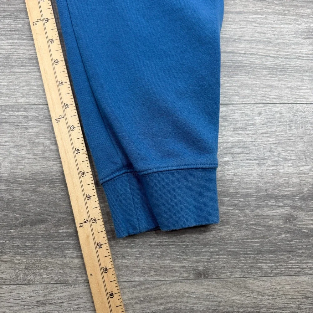 Nike Club Fleece Joggers Mens Medium Blue Tapered Swoosh Sweatpants BV2671-407